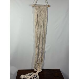 Macramé single tier 50" plant hanger